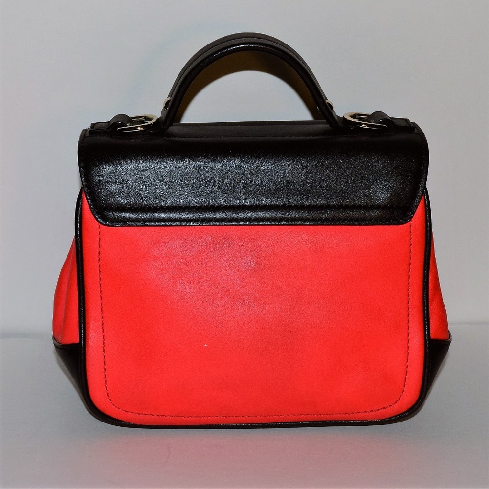 ♠️Kate Spade Black & Red Purse w/ detachable strap - Picture 6 of 7